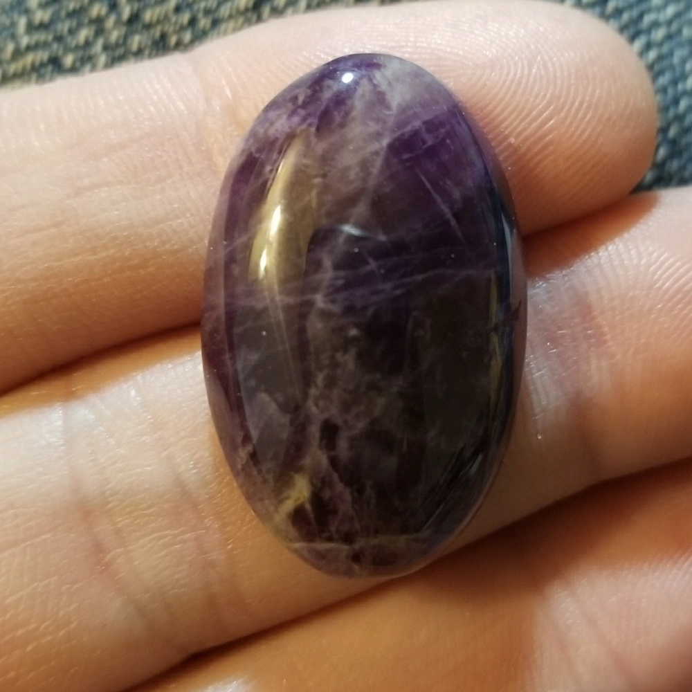 Natural Amethyst Cabochon
